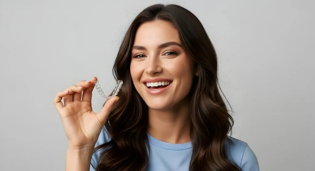 clear aligners for straighter teeth at our dental office
