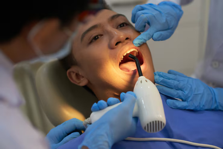 Dental cleaning for gum disease
